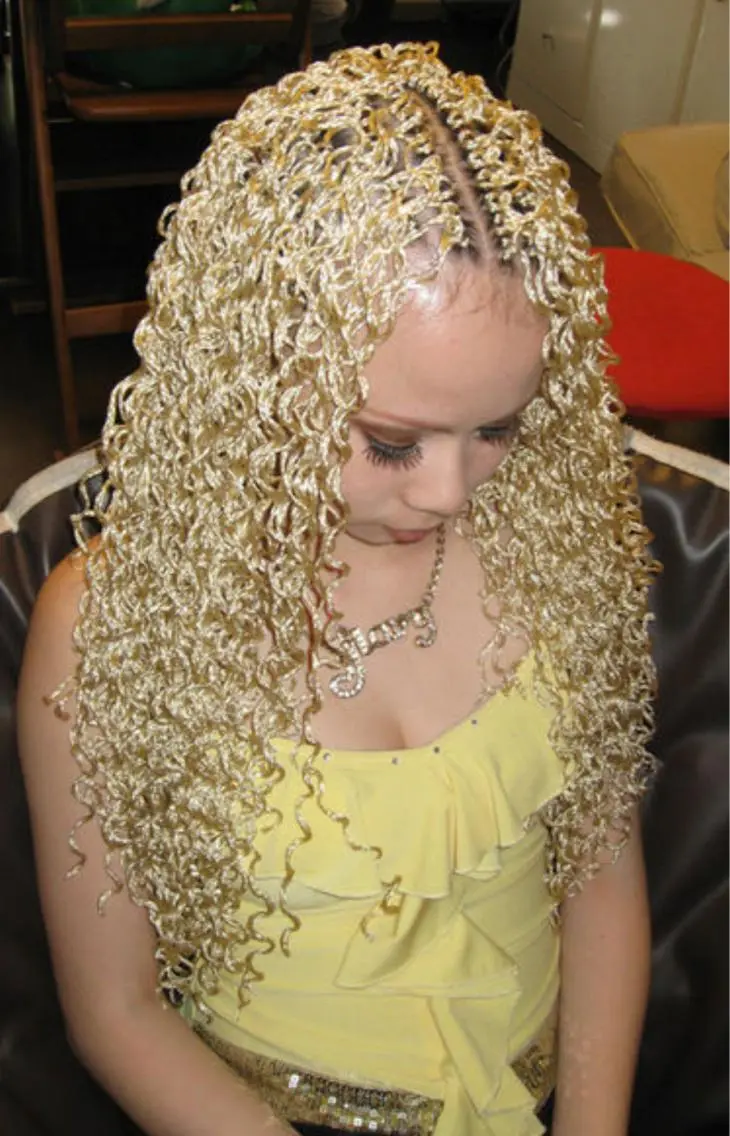 ロング ヘアアレンジ エクステ ヘアセット SPINEL Sawaのヘアスタイル