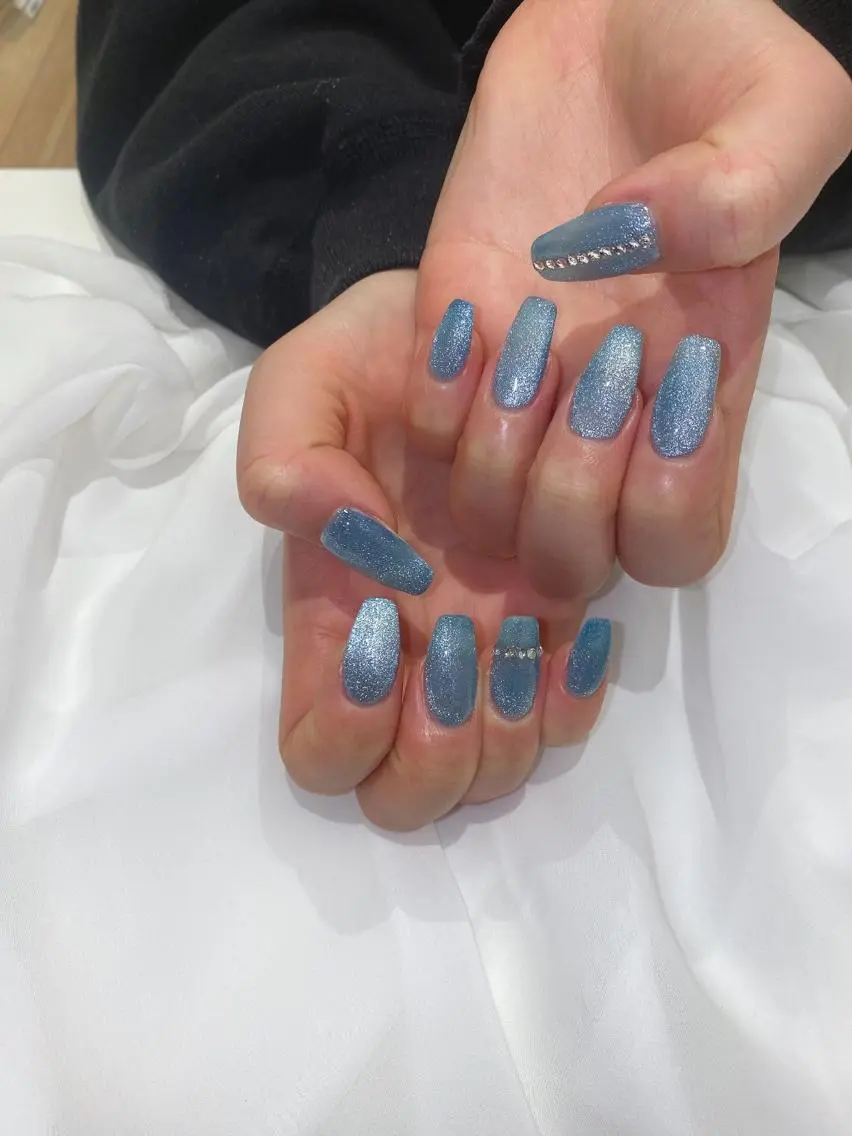 ネイル マグネットネイル ハンドネイル Mitsunaka rieのネイルデザイン