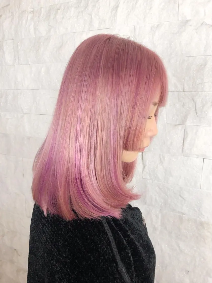 セミロング 6月以降は渋谷で受付 ツダケイタロウのヘアスタイル
