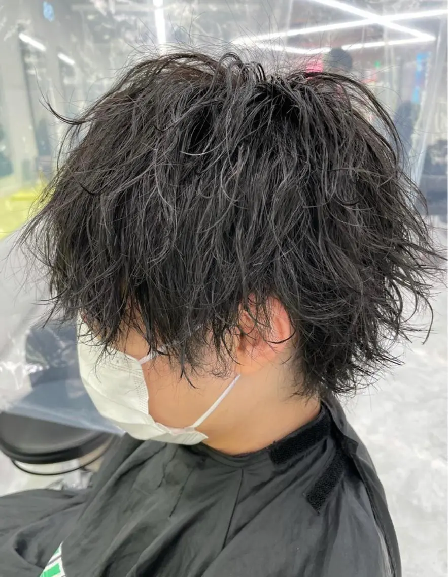 ミディアム カラー パーマ ヘアアレンジ メンズ キッズ メンズ特化美容師 aiの眉毛・アイブロウイメージ