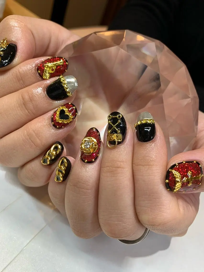 ネイル ハンドネイル glow_ nailのネイルデザイン
