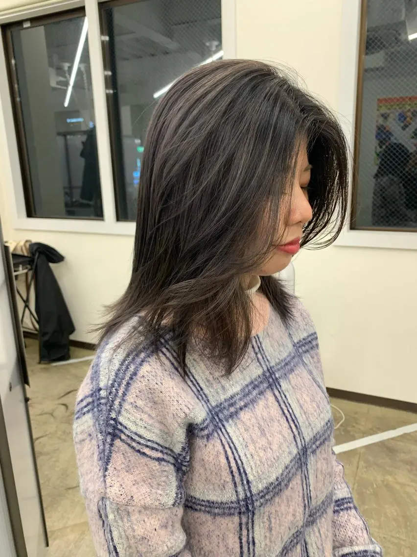 ショート カラー ベージュカラー ハイライトカラー ハイライト ヘアカラー PAIR DAISUKEのヘアスタイル