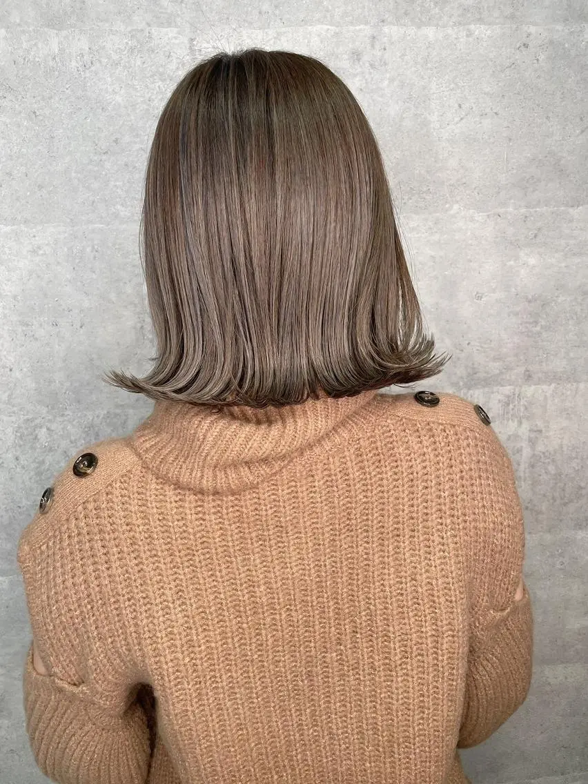 ミディアム カラー ダブルカラー グラデーションカラー ハイライトカラー イルミナカラー インナーカラー カット ヘアカラー トリートメント BUCKS【天王寺】 バックス【駅30秒】のヘアスタイル
