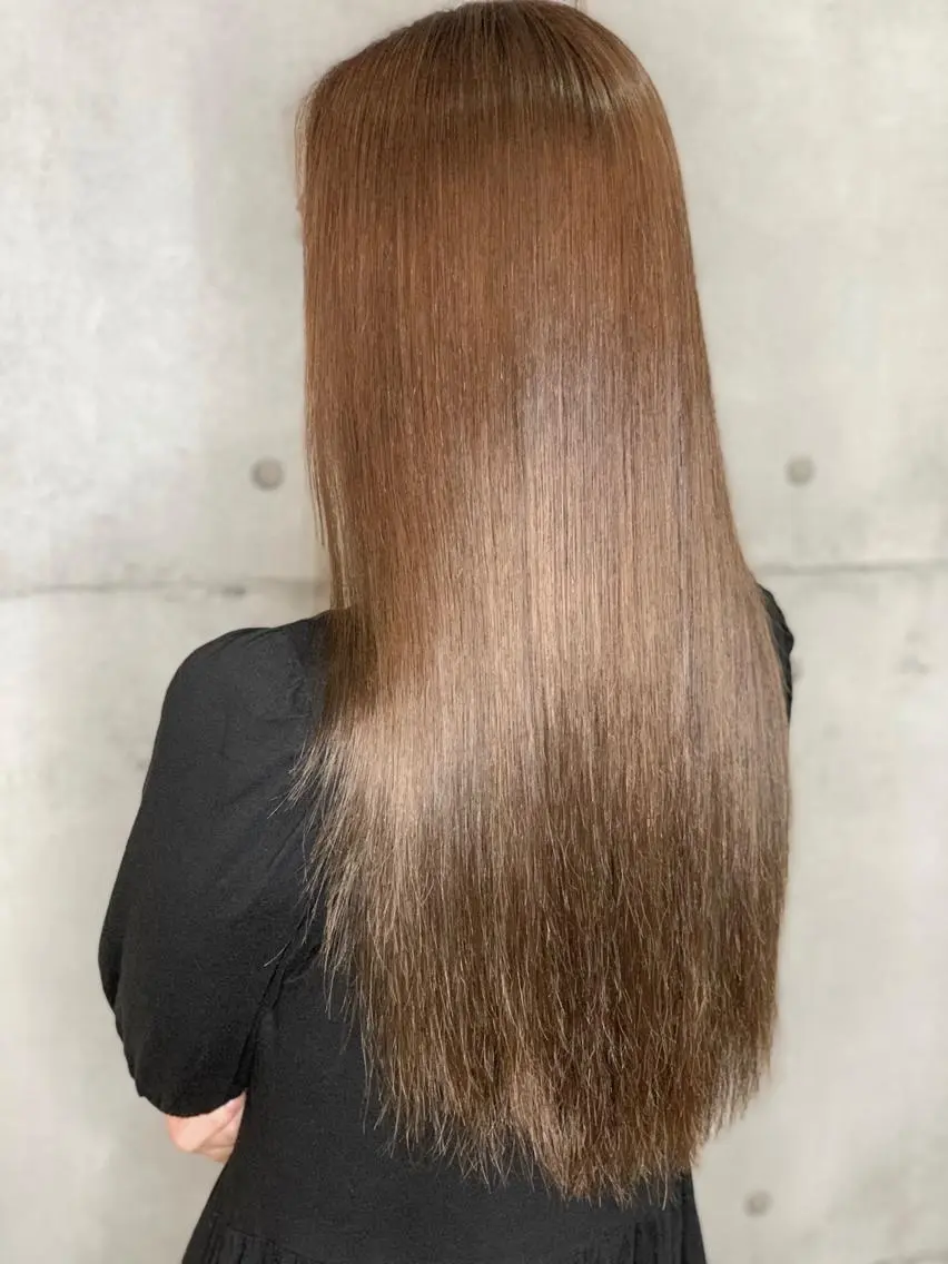 ロング カラー カット ヘアカラー トリートメント ヘッドスパ 池袋艶髪職人🌈😇 ✨店長✨小林優太✨のヘアスタイル