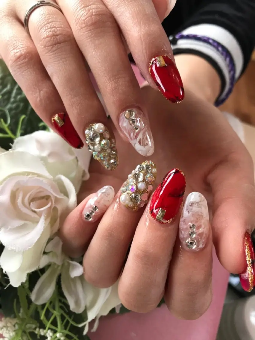 ネイル スカルプネイル Y's nailのネイルデザイン