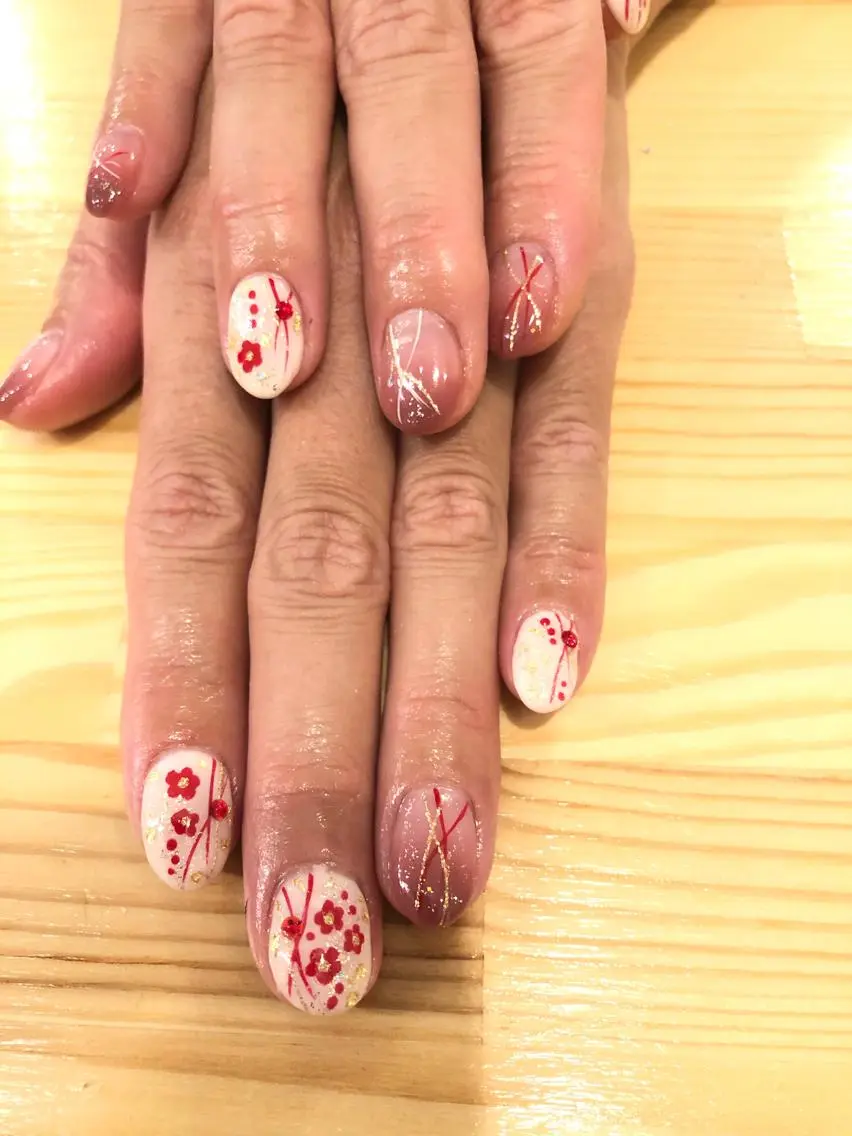 ネイル ハンドネイル NAIL Alaia 𓇼のネイルデザイン