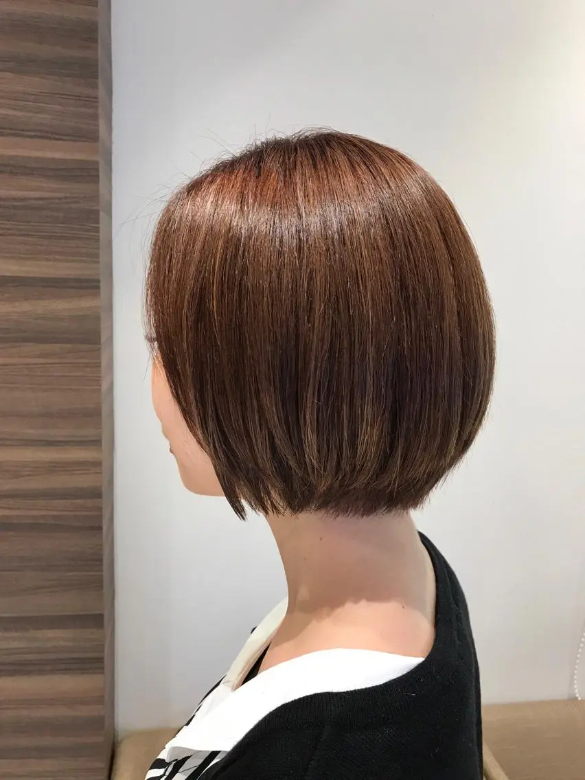 ショート ボブ "オクムラ タクヤ"のヘアスタイル