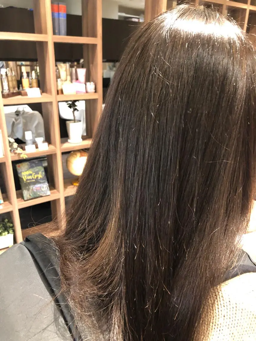 ロング パーマ dogstar小林諒 パーマ/レイヤーのヘアスタイル