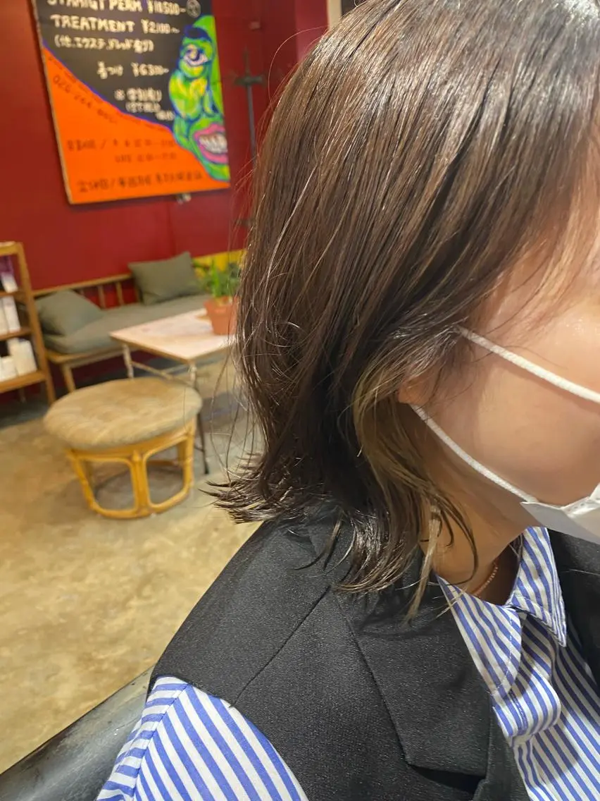 カラー 小日向 沙織のヘアスタイル