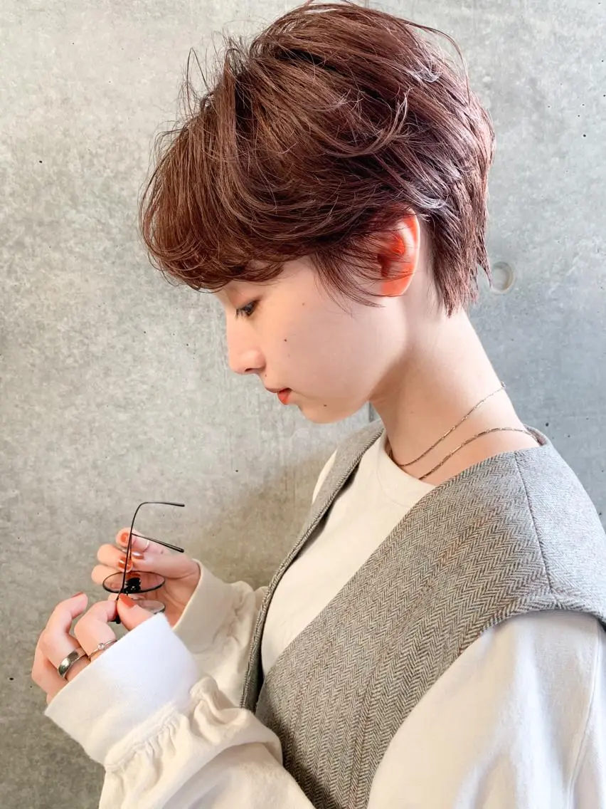 ショート カラー ピンクカラー ショートヘア topstylist fukudaのその他イメージ