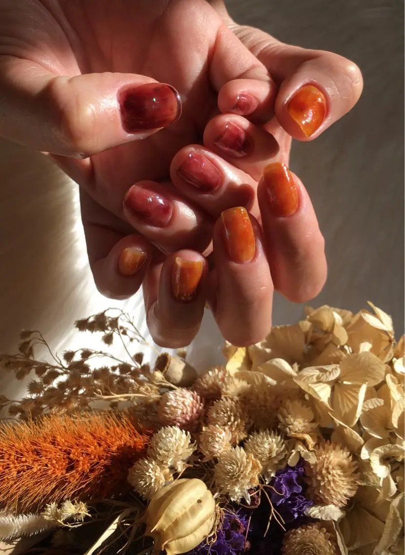 ミディアム ハンドネイル nouva nailsのネイルデザイン