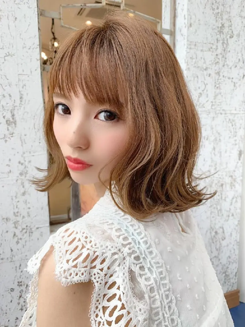 ミディアム メンズ縮毛矯正✂ 髪質改善✄金井雄司のヘアスタイル