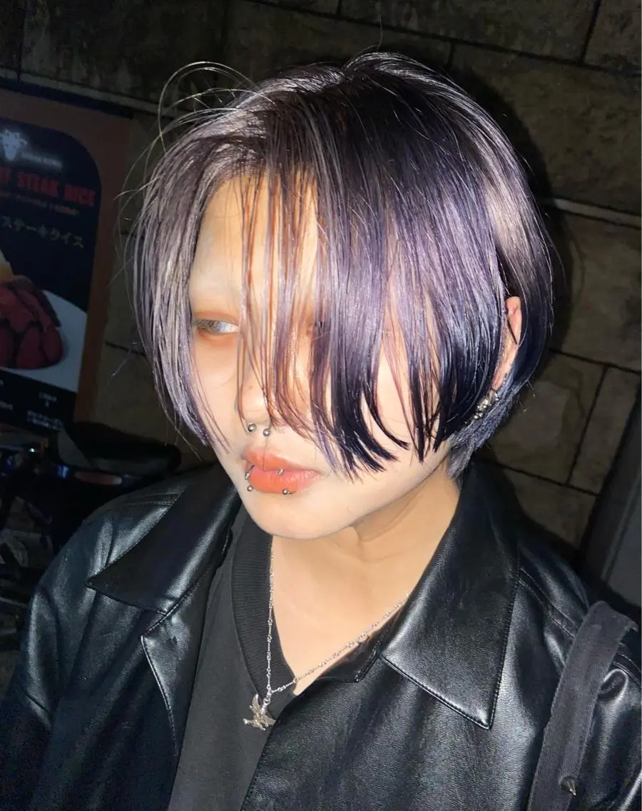 ショート ヘアカラー トリートメント 佐藤 純生のヘアスタイル