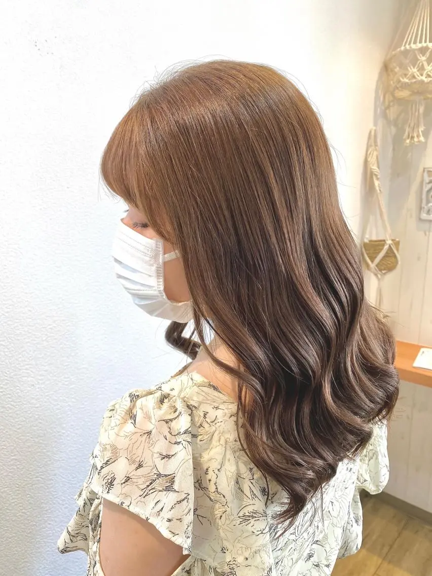 セミロング 武田 悠生乃のヘアスタイル