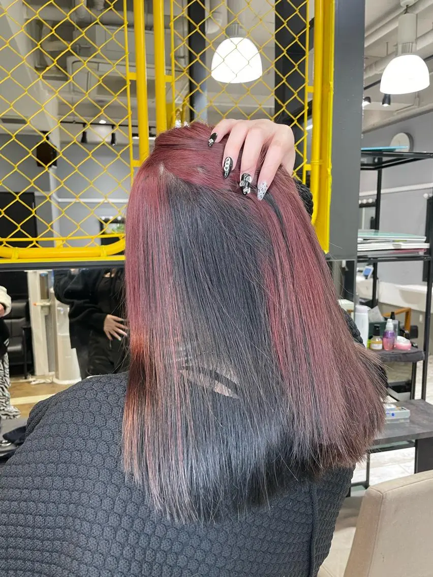 カラー 透明感カラー インナーカラー 福岡美容師 SOUTAのヘアスタイル