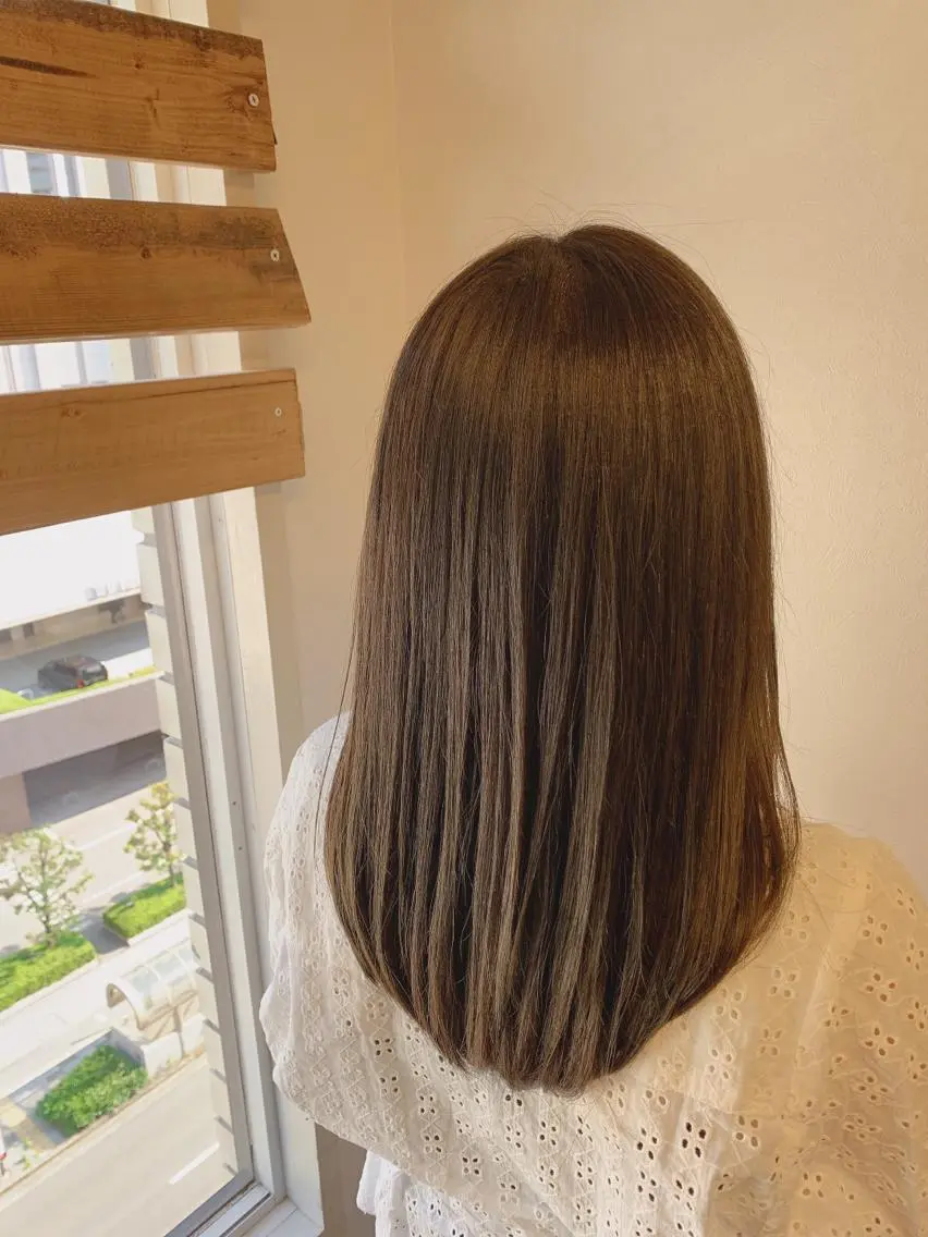 セミロング 土井 貴司のヘアスタイル