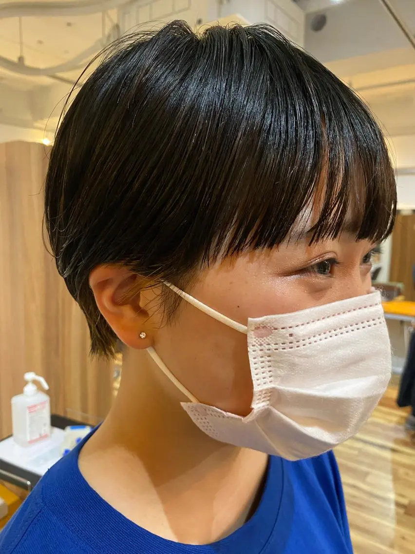 ショート ショートヘア SALTWATER AYARIのヘアスタイル
