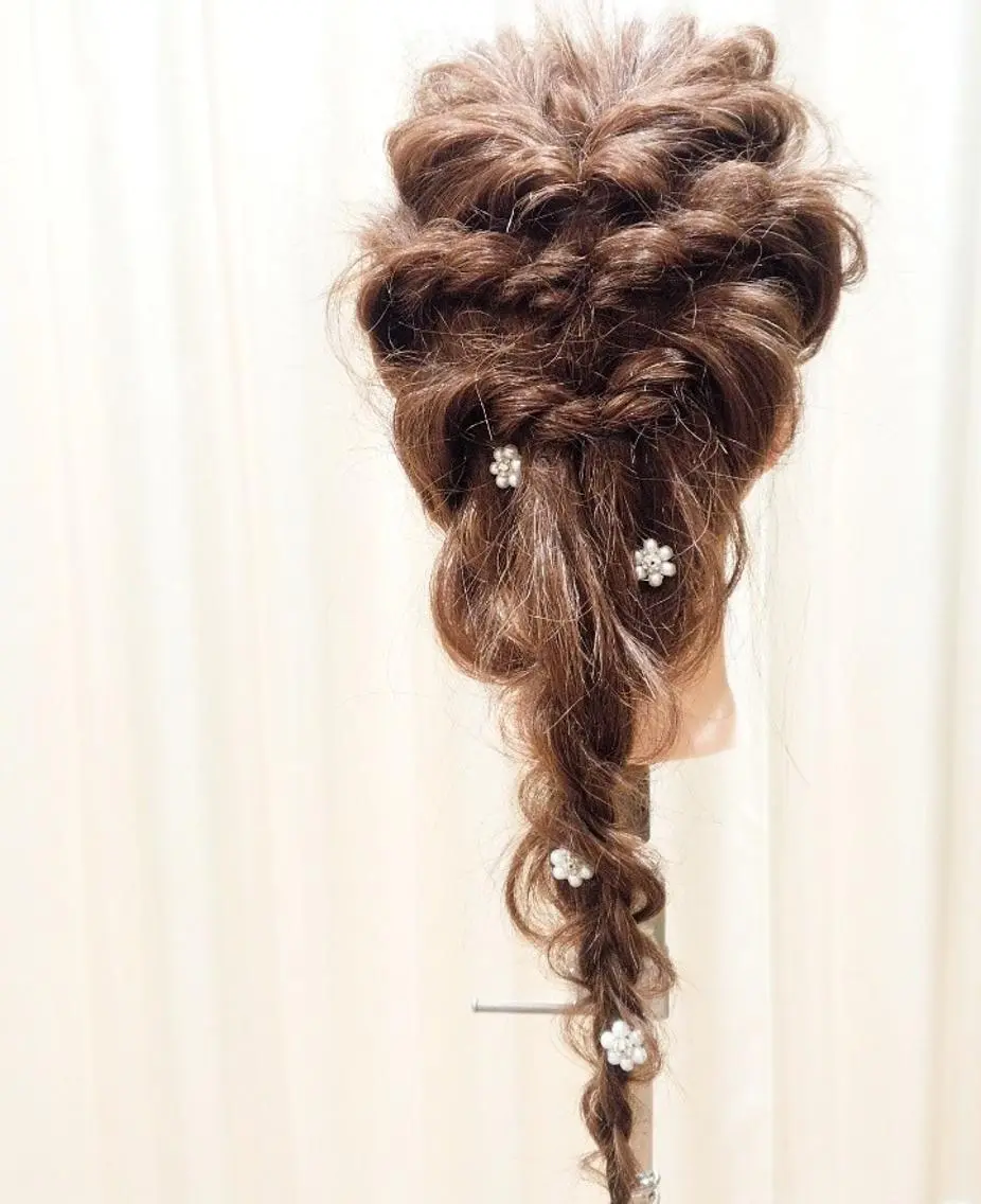 ヘアアレンジ ロング セミロング EARTH 池田 雄太のヘアスタイル