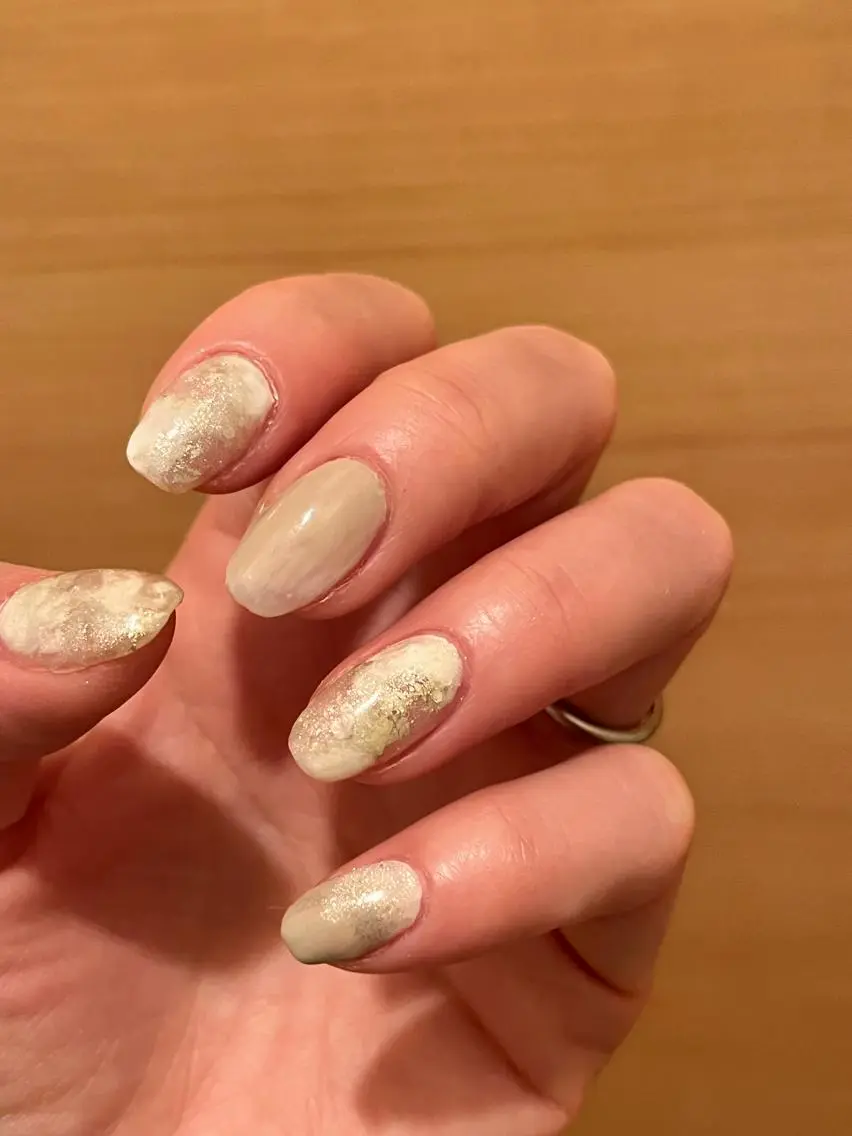 ミディアム ネイル ニュアンスネイル RIONnail Yurikaのネイルデザイン