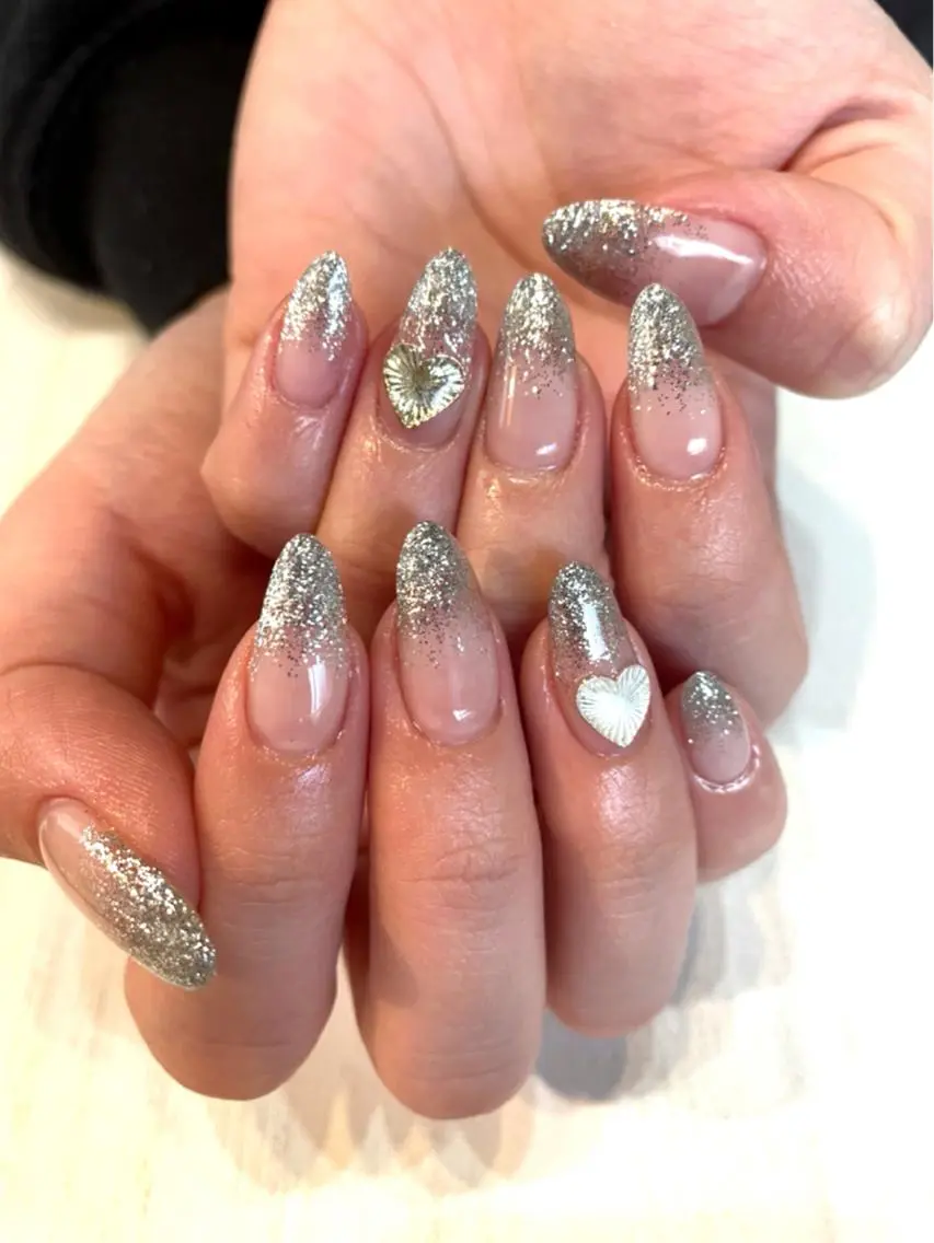 ネイル ハート ハンドネイル spell nailのネイルデザイン