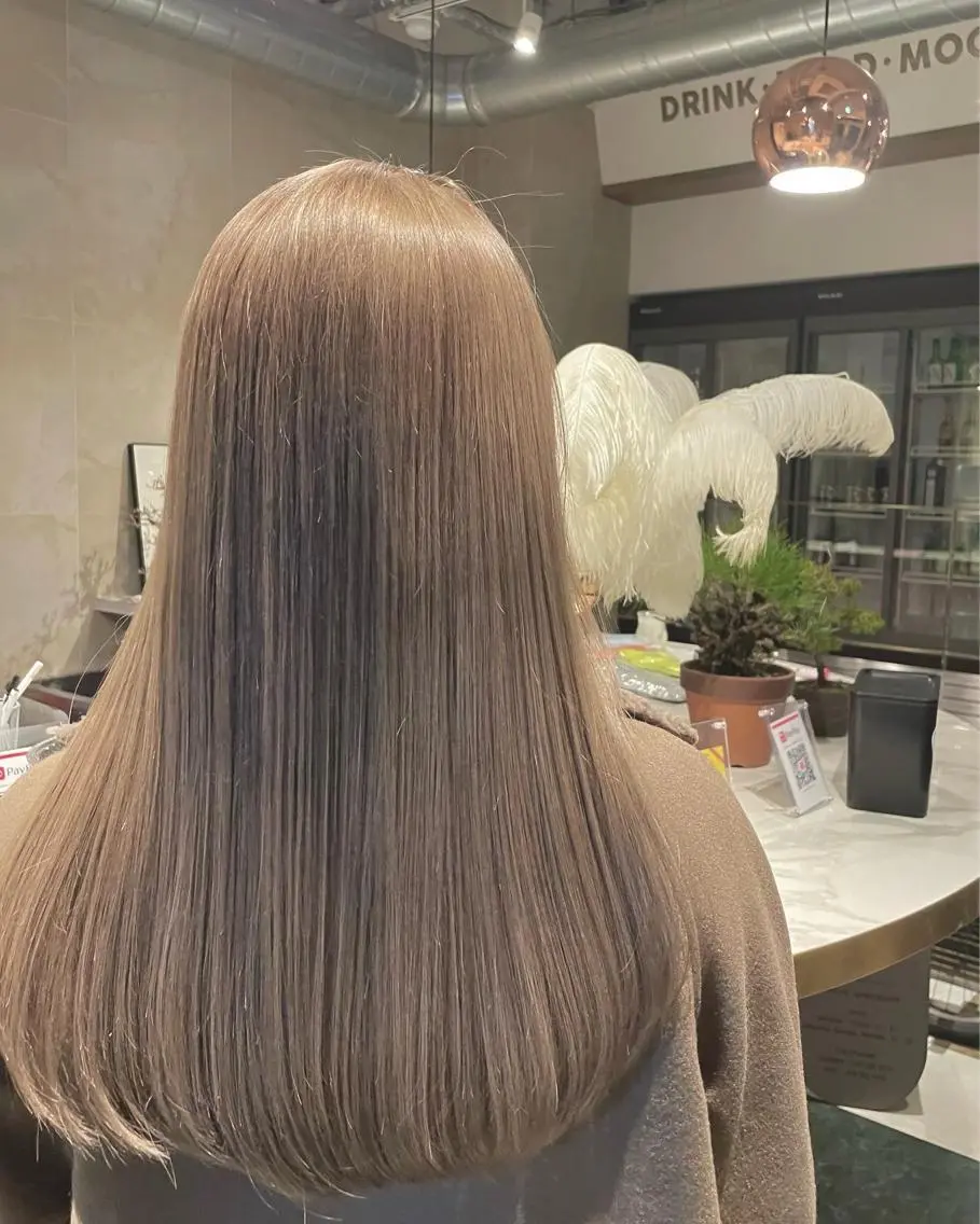 ロング CHIHIRO メリケンビューティーのヘアスタイル