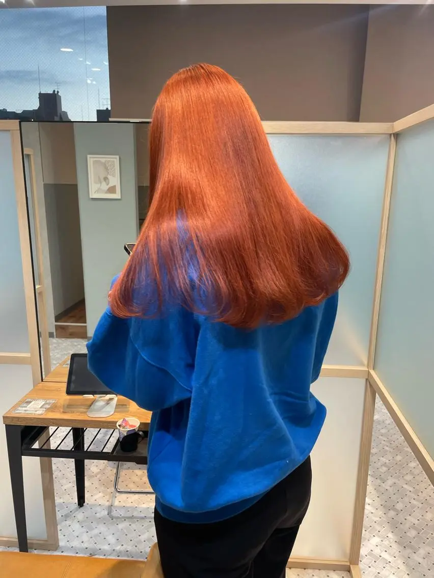 ロング カラー パーマ ヘアアレンジ NANA／trend style🕊🍑のヘアスタイル