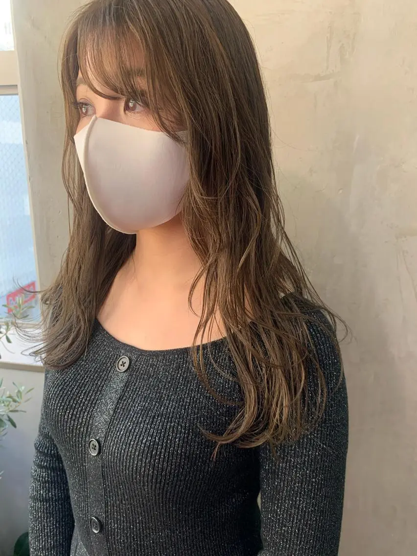 ロング カラー RISAKO レイヤーカット🎀のヘアスタイル