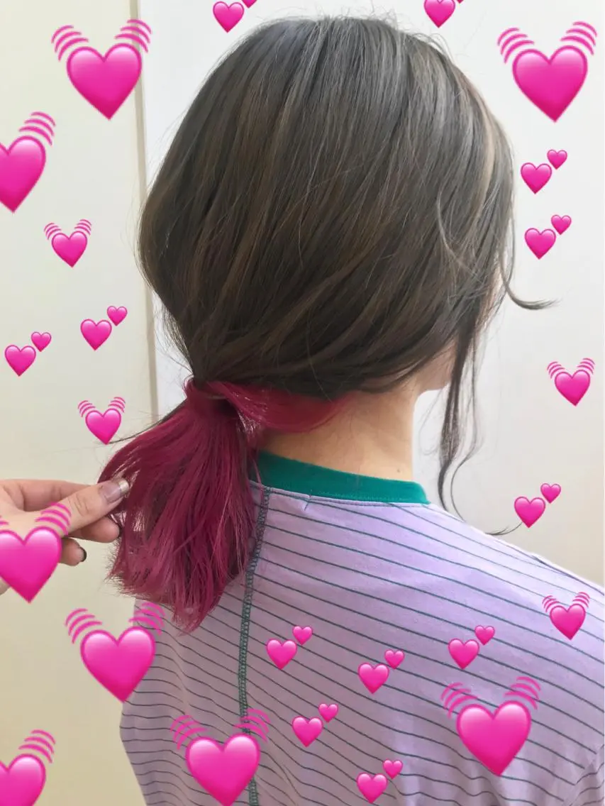 ミディアム カラー 新宿駅近♡個室 ♡関口三都季🌜のヘアスタイル