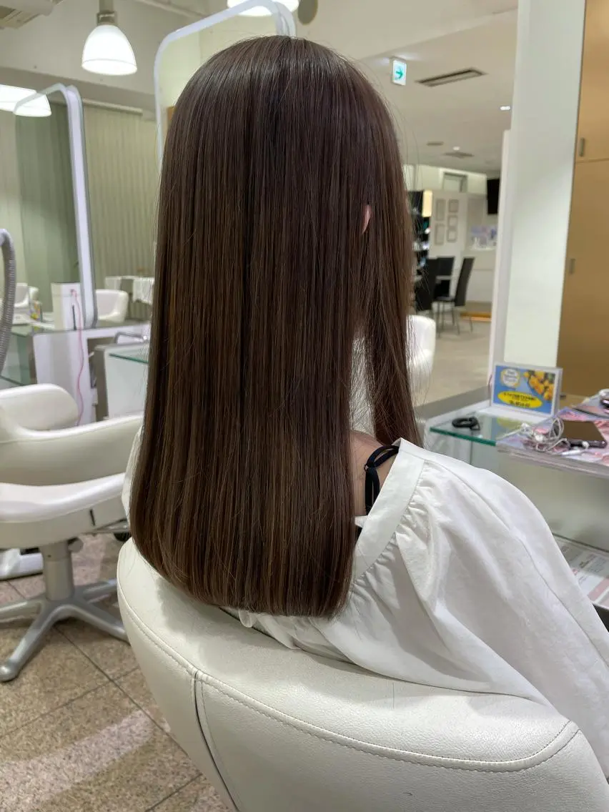 ロング 似合わせカット 迫留由弥のヘアスタイル