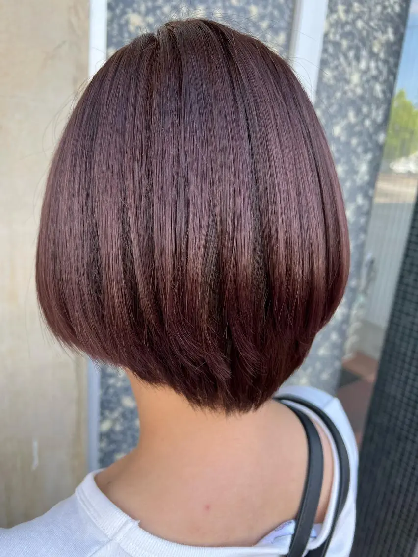 ショート カラー ブラウンカラー ピンクカラー ピンクブラウン Rapt.HAIR 中村 知里のヘアスタイル