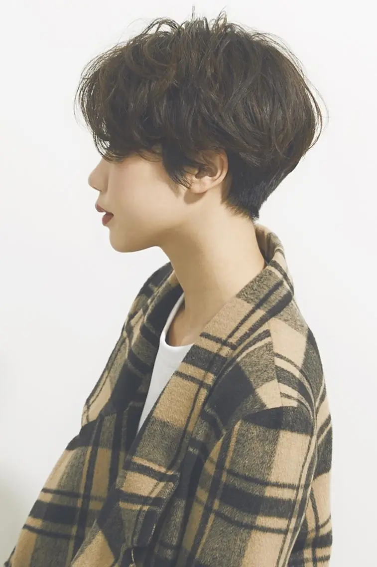 ショート パーマ 橋口 晃典のヘアスタイル