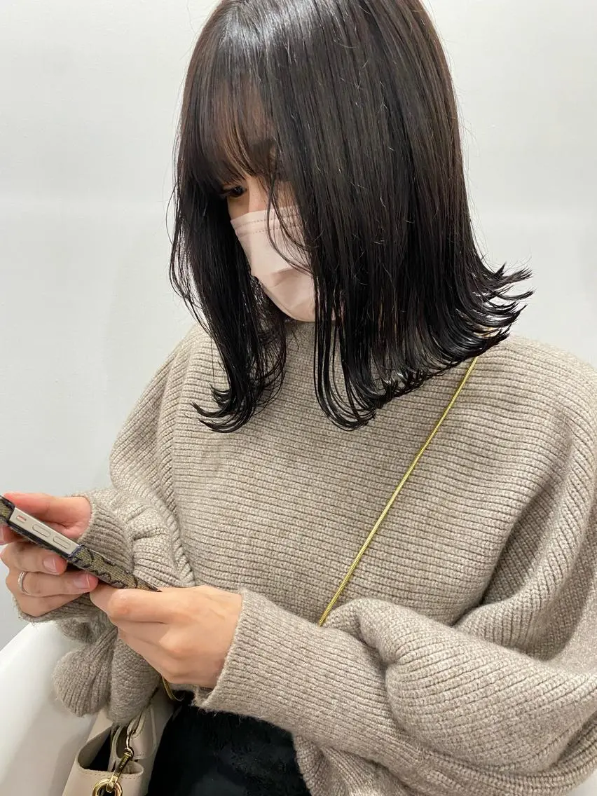 ミディアム 似合わせレディース/ メンズ/あゆかのヘアスタイル