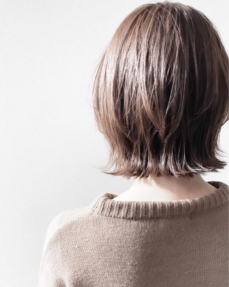 ショート カット ヘアカラー トリートメント MYRTLE TSUNODAのヘアスタイル
