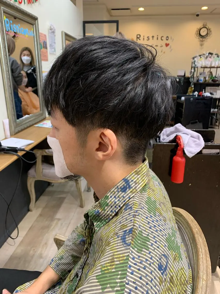 ショート メンズ マッシュ ショートヘア カット トリートメント 艶髪レイヤー上田 紗也🇰🇷💗のヘアスタイル