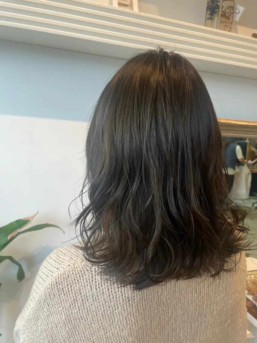 ミディアム カラー 💐パーソナルカラー /市橋加菜💐のヘアスタイル