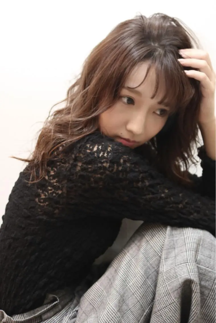 ロング カラー ELEN 向ヶ丘遊園のヘアスタイル