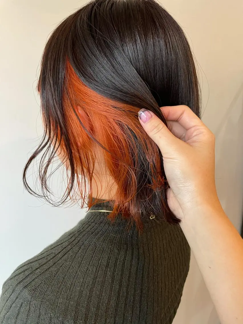 ショート カラー カット ヘアカラー トリートメント 安藤 佑衣のヘアスタイル