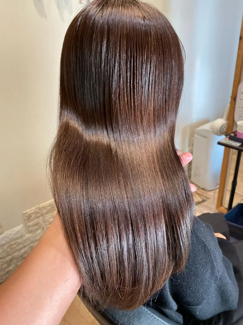 ロング カラー 関口 友行のヘアスタイル