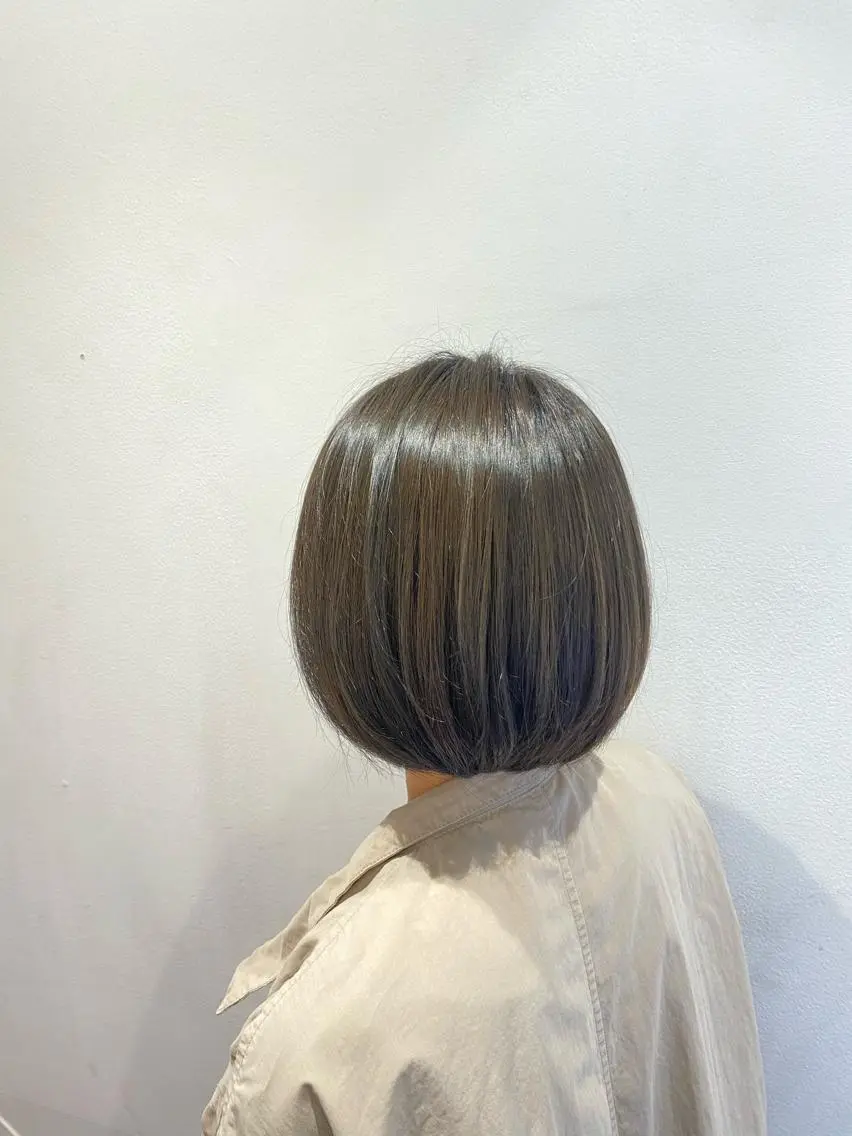 ショート カラー カット 縮毛矯正 トリートメント joli 【立川】のヘアスタイル