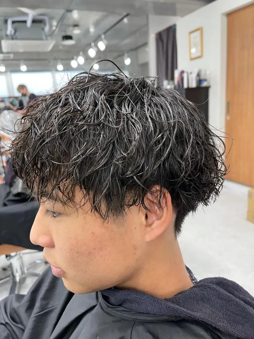メンズ バレイヤージュ特化/ アキラのヘアスタイル