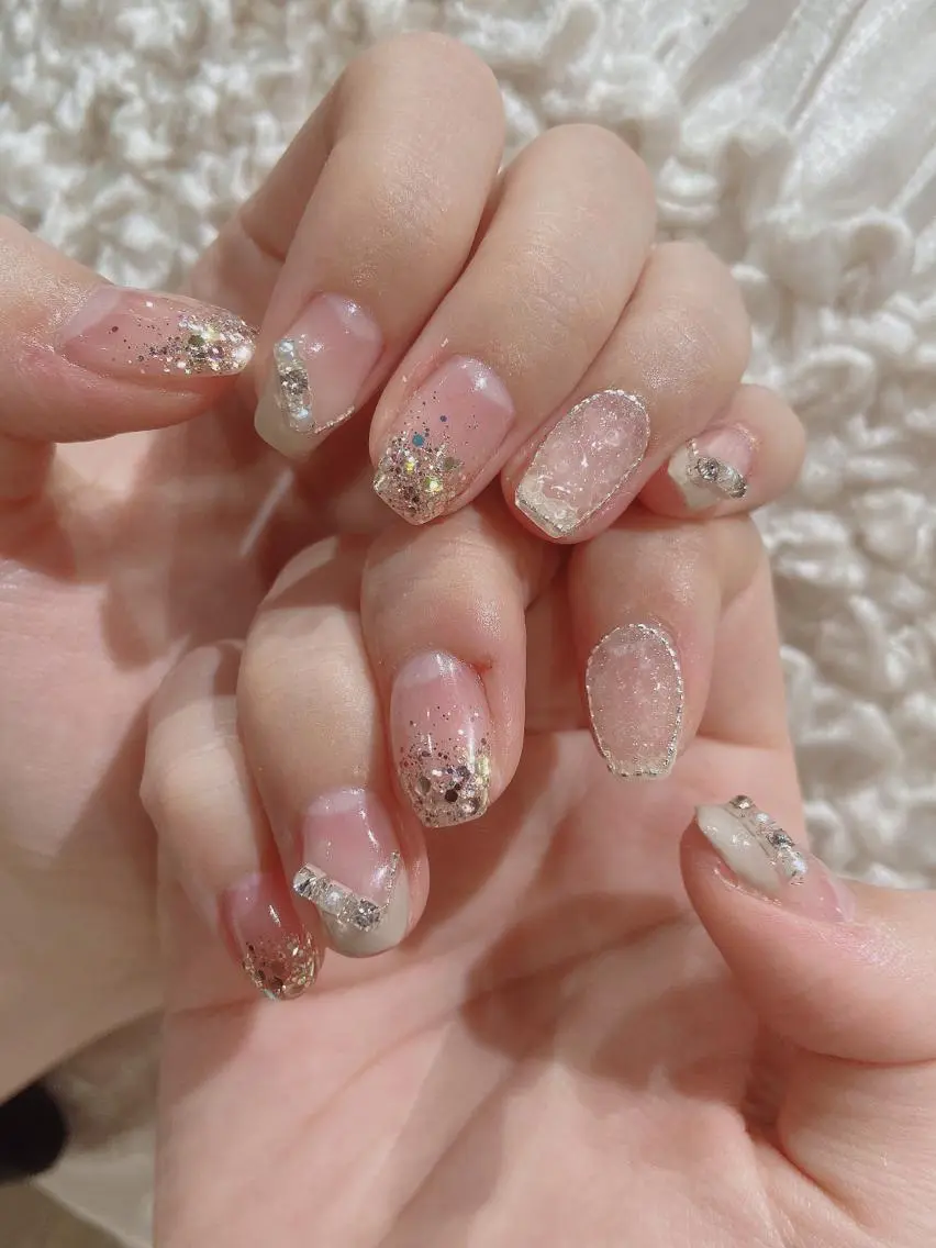 ネイル ストーンネイル ワンホンネイル Nailist🌟 Wakanaのネイルデザイン