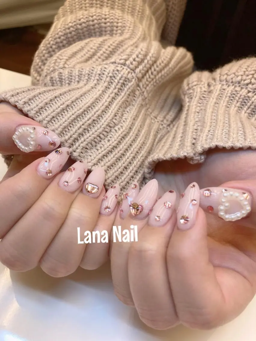 ネイル スカルプネイル Lana Nailのネイルデザイン
