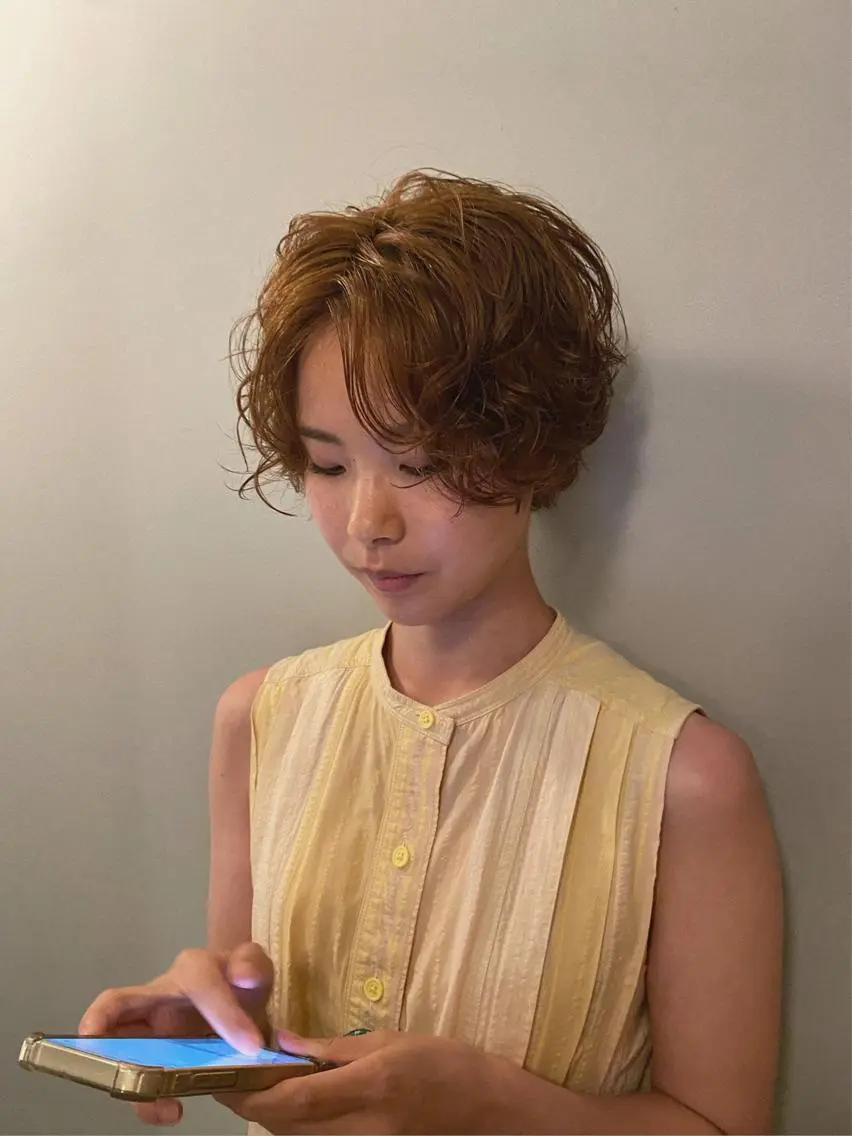 ショート 小顔カット 🌿リョウカのヘアスタイル