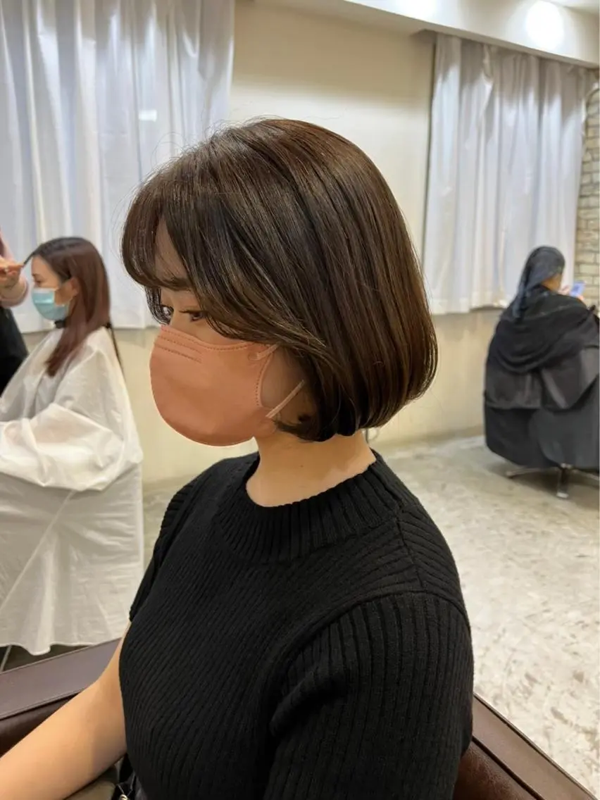 ショート 髪質改善矯正特化 🇰🇷amiruのヘアスタイル
