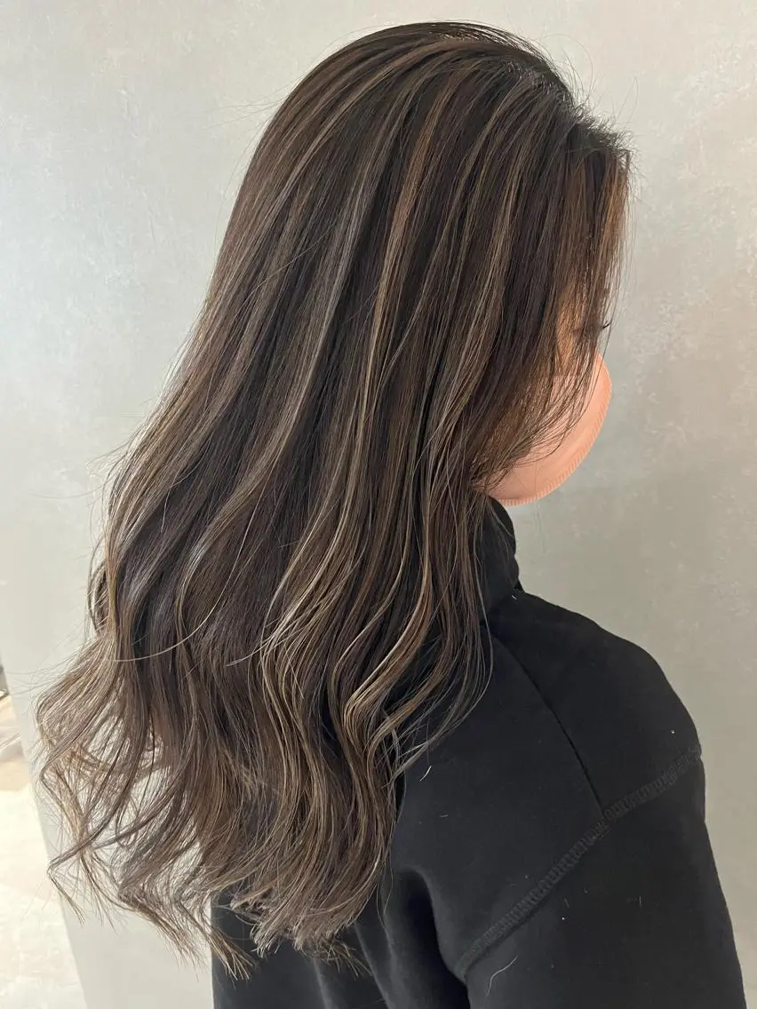 ロング カラー ヘアアレンジ ヘアカラー トリートメント 【代表】高山 一真のヘアスタイル