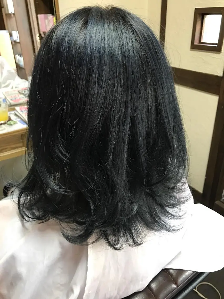 ミディアム 外ハネヘア ショート&ボブ井上 菜樹のヘアスタイル