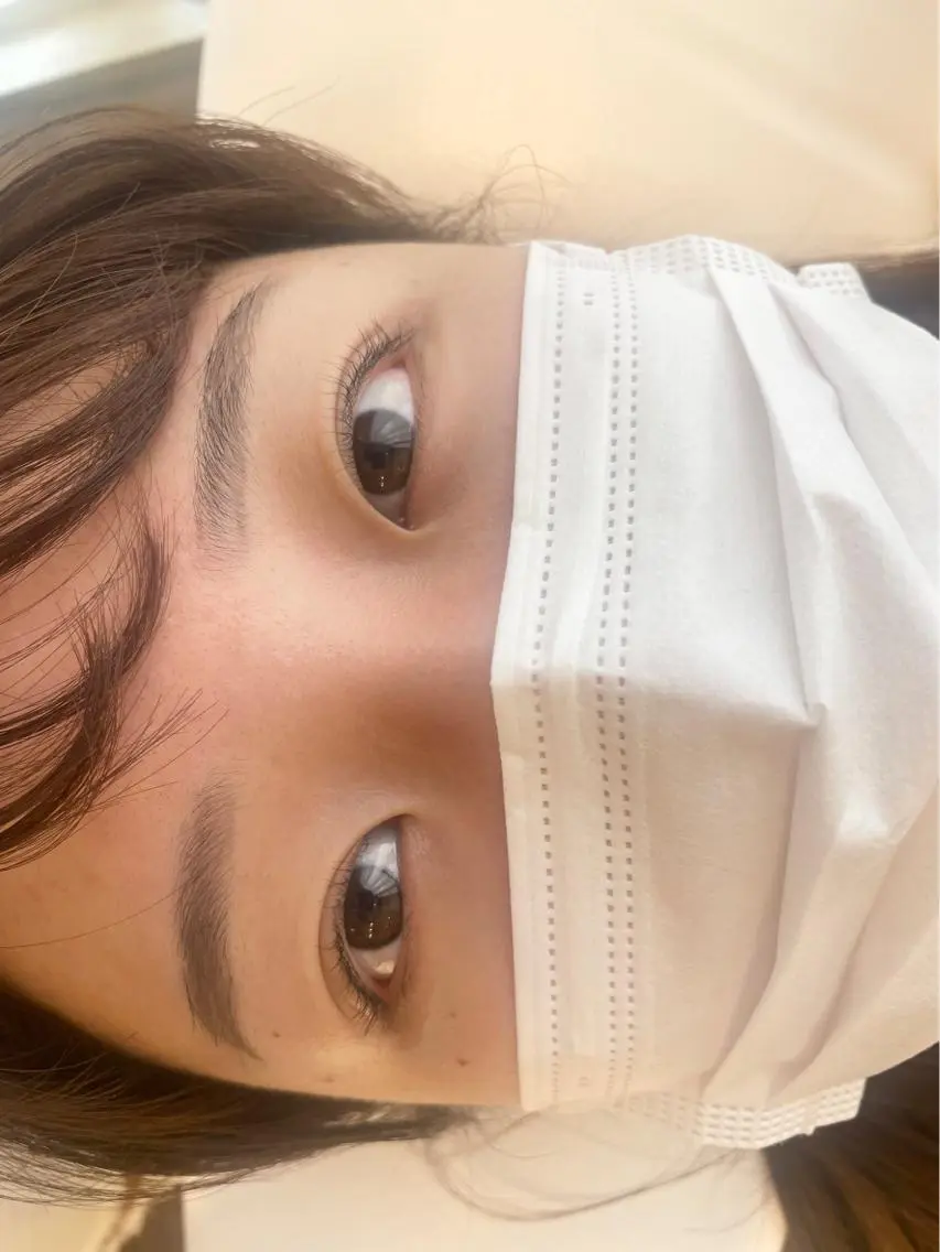 マツエク・マツパ Dカール パリジェンヌラッシュリフト 一重×まつ毛パーマ Colk ☆のマツエク・マツパデザイン