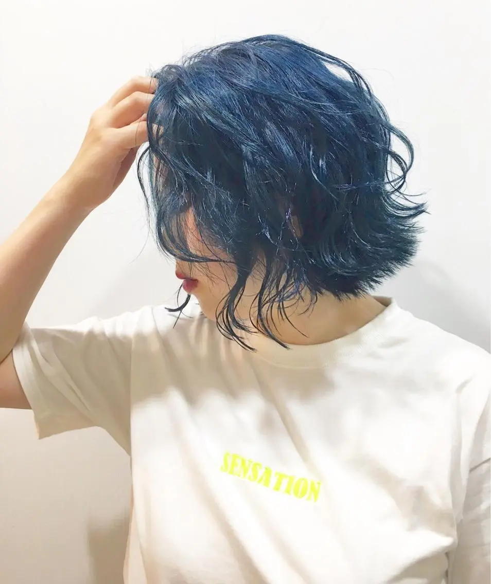 ショート カット ヘアカラー トリートメント テディ teddyのヘアスタイル