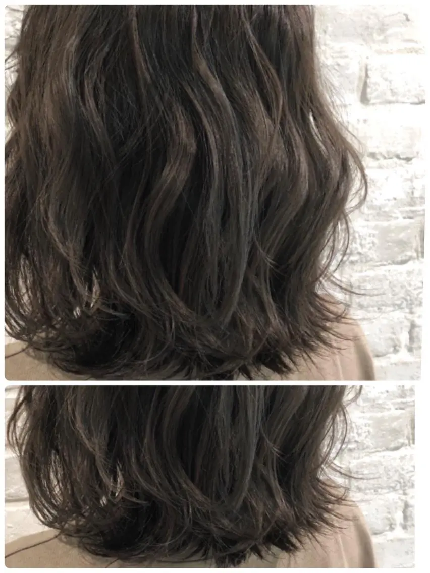 ミディアム 白井 秀太郎のヘアスタイル