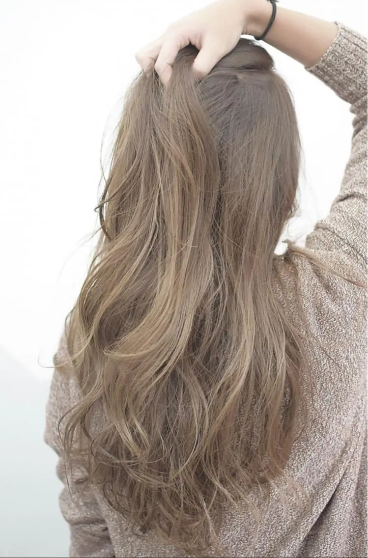ロング カラー アッシュ ベージュカラー 🎀艶髪の達人 飯田啓奨🎀のヘアスタイル
